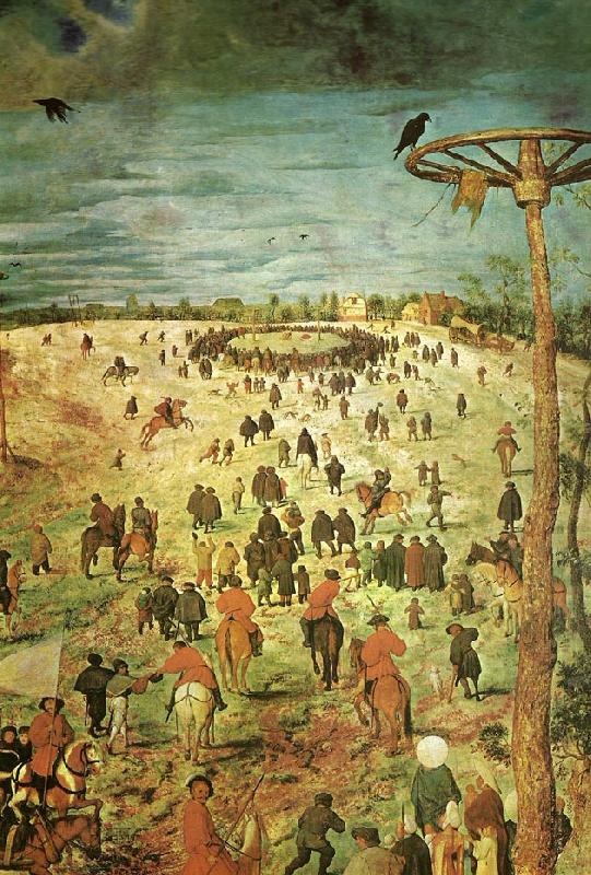 Pieter Bruegel detalj fran korsbarandet oil painting picture